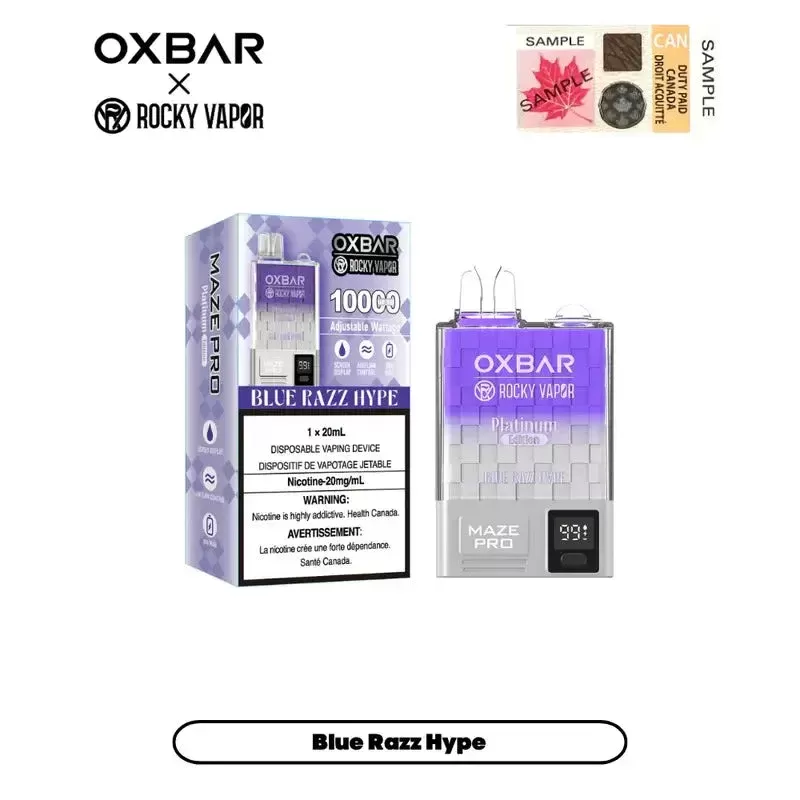 OXBAR MAZE PRO – BLUE RAZZ HYPE