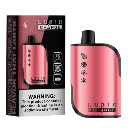 Hawaiian POG Ice Disposable Vape (7000 Puffs) by Lucid Charge