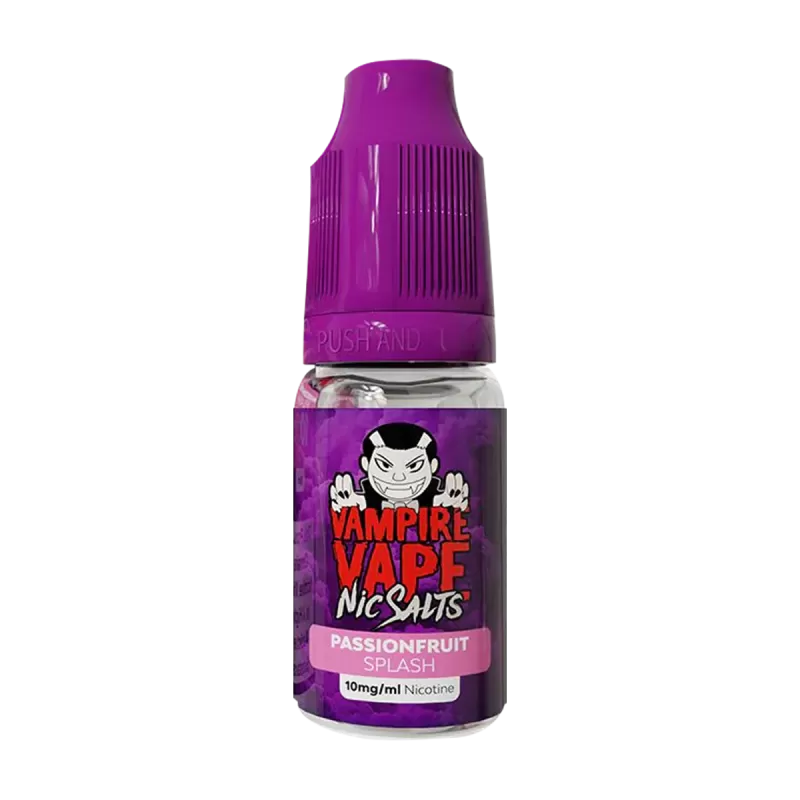 Passionfruit Splash Nic Salt by Vampire Vape - 20mg - Vape Product (D152AB)