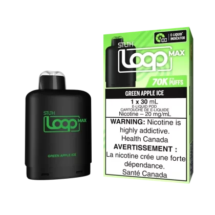 STLTH MAX LOOP – GREEN APPLE ICE
