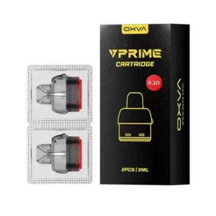 Oxva VPrime Replacement Pod Cartridges - Type#0.2 Ohm>0.4 Ohm>0.6 Ohm>0.8 Ohm