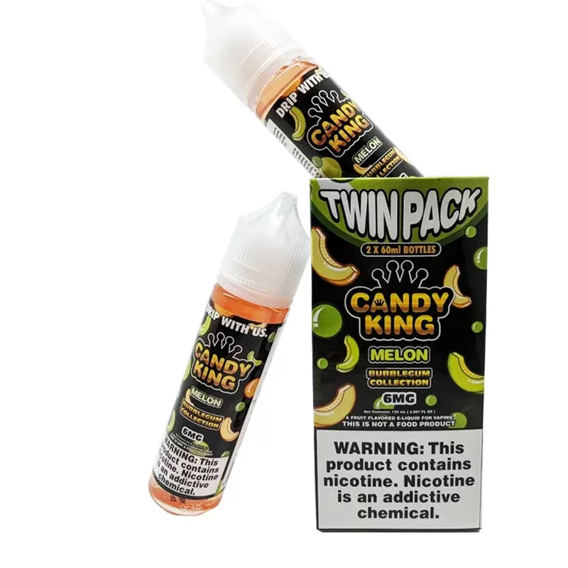 Melon by Candy King Bubblegum Collection – Twin Pack – 2x 60mL