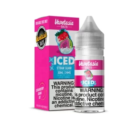 Straw Guaw Iced Nicotine Salt by Vapetasia - Size#30ml~Nicotine#48MG