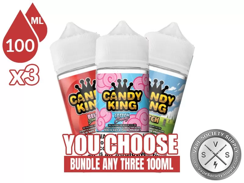 Candy King Bundle 3x100ml (300ml)