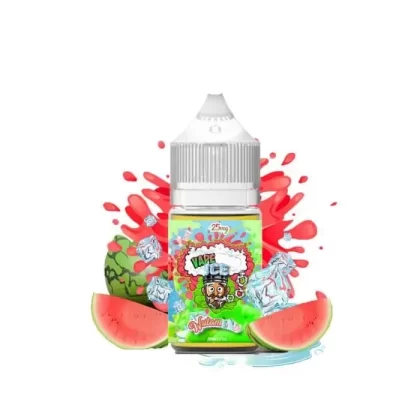 Wutamelon On Ice Nicotine Salt by Vape Heads Sour E-Liquid - Size#30ml~Nicotine#45MG