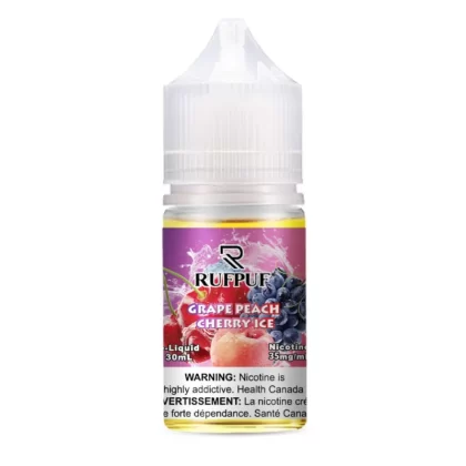 Rufpuf (Canadian Series)-Grape Peach Cherry Ice 30ml (20/35/50mg) - Vapebar Pk