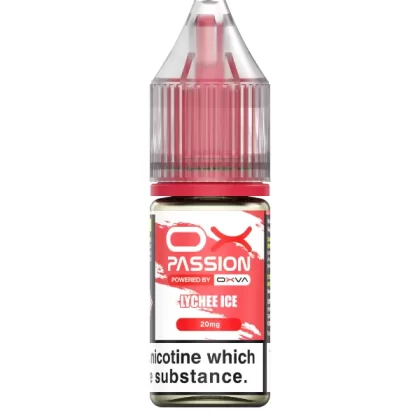 Lychee Ice OX Passion Nic Salt E-Liquid by OXVA - 10ml - 10mg