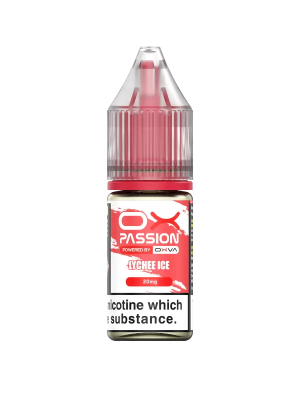 Lychee Ice OX Passion Nic Salt E-Liquid by OXVA - 10ml - 10mg
