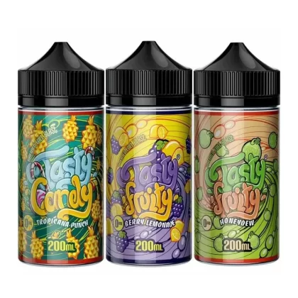 Tasty Fruity E-Liquid Shortfills 200ml - Mango Blackcurrant