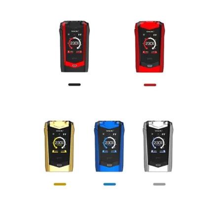 SMOK SPECIES 230W Touch Screen Box Mod with Dual 18650 Batteries - White Red