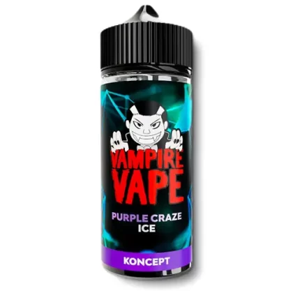 Purple Craze Ice 100ml Shortfill by Vampire Vape - 0 mg/ml (5262B4)