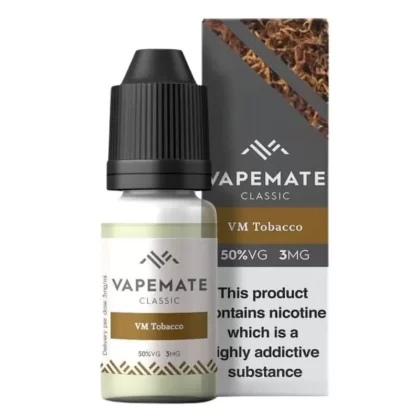 VM Tobacco E-Liquid by Vapemate (10ml)