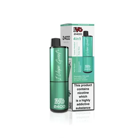 IVG 2400 Disposable Vape – Menthol Edition