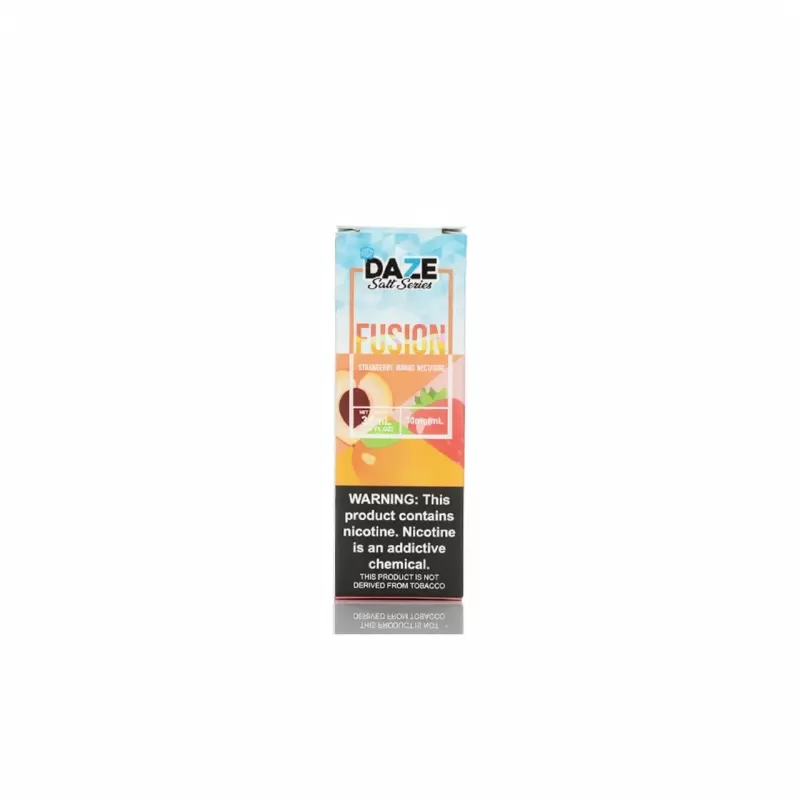 7 Daze Fusion TFN Salt Strawberry Mango Nectarine ICED 30ml - Image 3