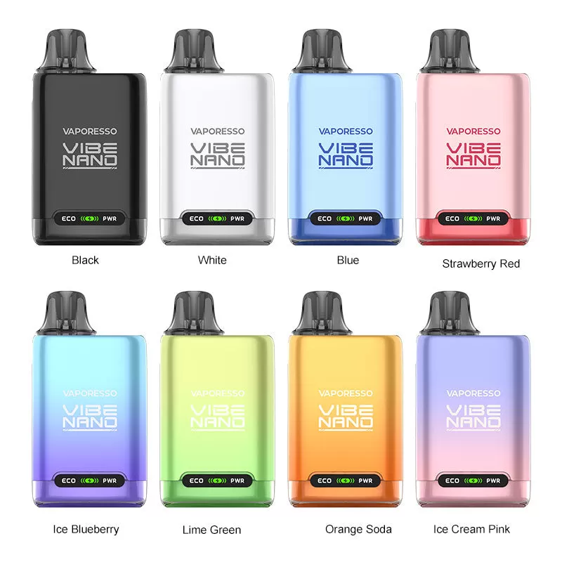 Vaporesso Vibe Nano Kit 1100mAh - Ice Cream Pink - Image 2