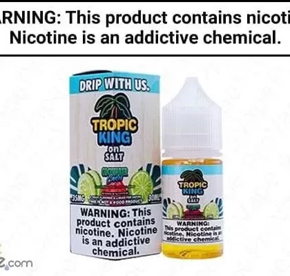 CUCUMBER COOLER BY TROPIC KING ON SALT 30ML - Vapejuice
