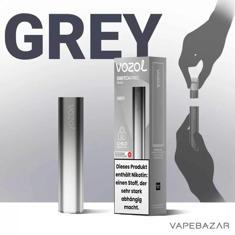 VOZOL Switch Pro Device – Grey - Image 2