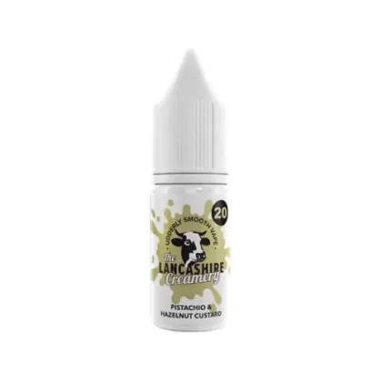 The Lancashire Creamery Pistachio & Hazelnut Custard Nic Salt