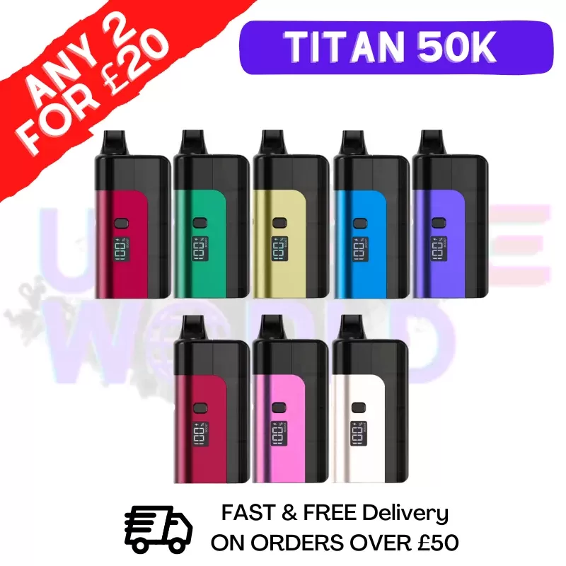 Titan 50K Prefilled 50000 Puff Pod Kit