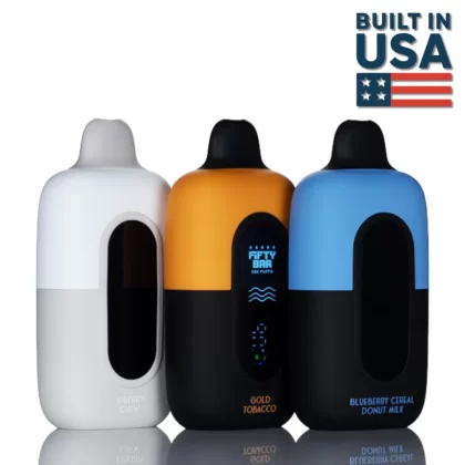 Fifty Bar V2 20K 20,000 Puffs Disposable Vape - 16ML - Butterbean