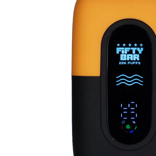 Fifty Bar V2 20K 20,000 Puffs Disposable Vape - 16ML - Butterbean - Image 2