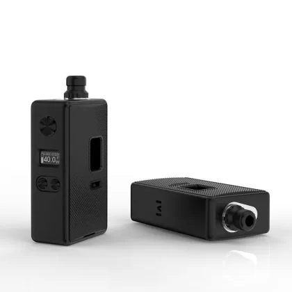 BM40 Boro Mod By Mech Vape X Mr Just Right - Colour#Black>White (3F8D3F)