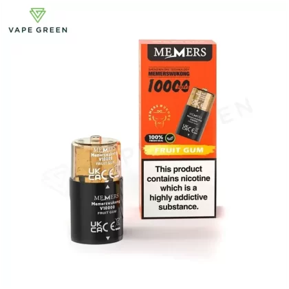 Fruit Gum Prefilled Pod Refill Pack by Memers Wukong V10000