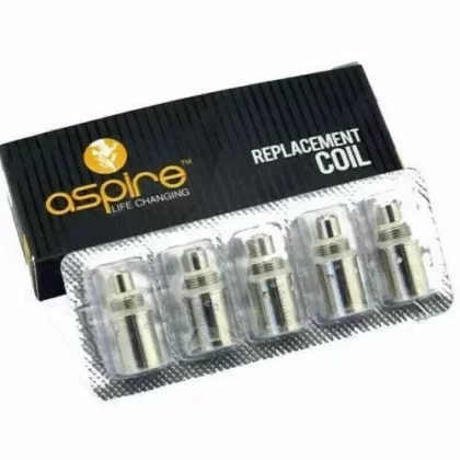 Aspire BVC Coils, 1.8 ohm. Pack of 5