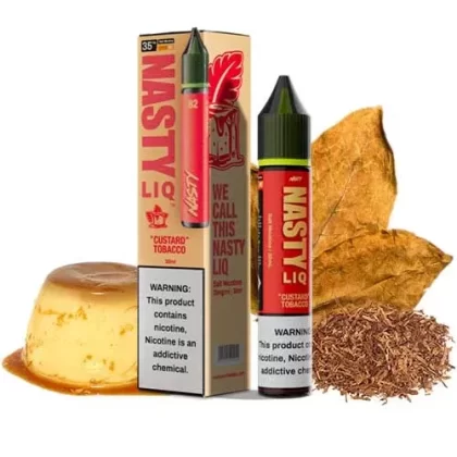 Nasty Liq – Custard Tobacco