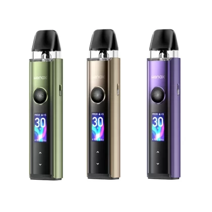 Geekvape Wenax Q Pro 30W Pod Kit - Aurora Green, Azure Blue (0EE7CC)