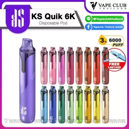 KS Quik 6000 Puffs Disposable Pod