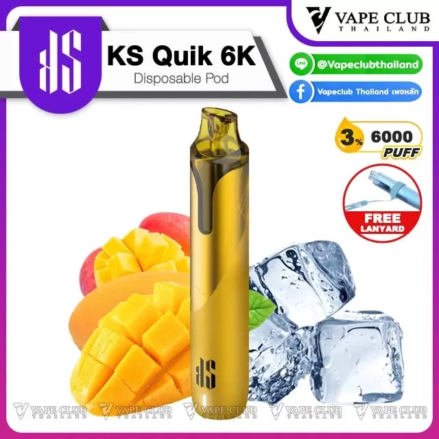 KS Quik 6000 Puffs Disposable Pod - Image 3