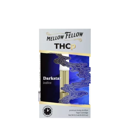 Mellow Fellow THCp 0.5ml Vape Cartridge – Darkstar (indica) - Ejuicewarehouse
