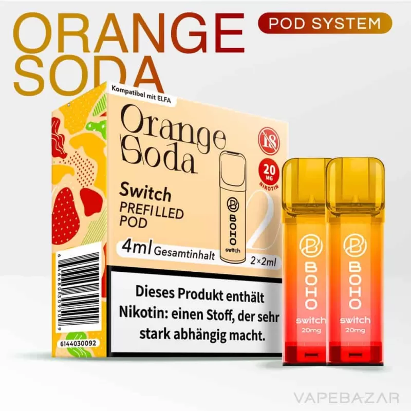 BOHO Switch Pod – Orange Soda – 2er Pack - Image 2