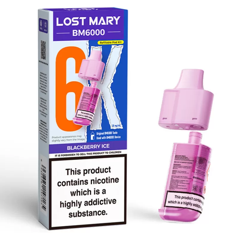 Lost Mary BM6000 Prefilled POD 10mg - Pineapple Passion Fruit - Image 2