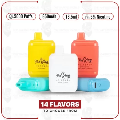 Pod King XC5000 Disposable Vape - Thevapersworld