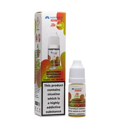 Strawberry, Watermelon, Bubblegum Nic Salt – Hayati Pro Max