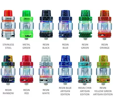 Horizon Falcon Tank - Color#Metal Black (Bulb Glass 7mL)>Metal Blue (Bulb Glass 7mL)>Metal Green (Bulb Glass 7mL)>Metal Rainbow (Bulb Glass 7mL)>Metal Red (Bulb Glass 7mL)>Metal Stainless St