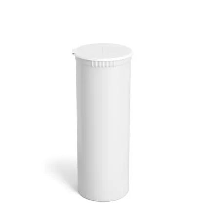Child Resistant | Opaque White Pop Top PCR Bottles | 60dr – 14g – 75 Count