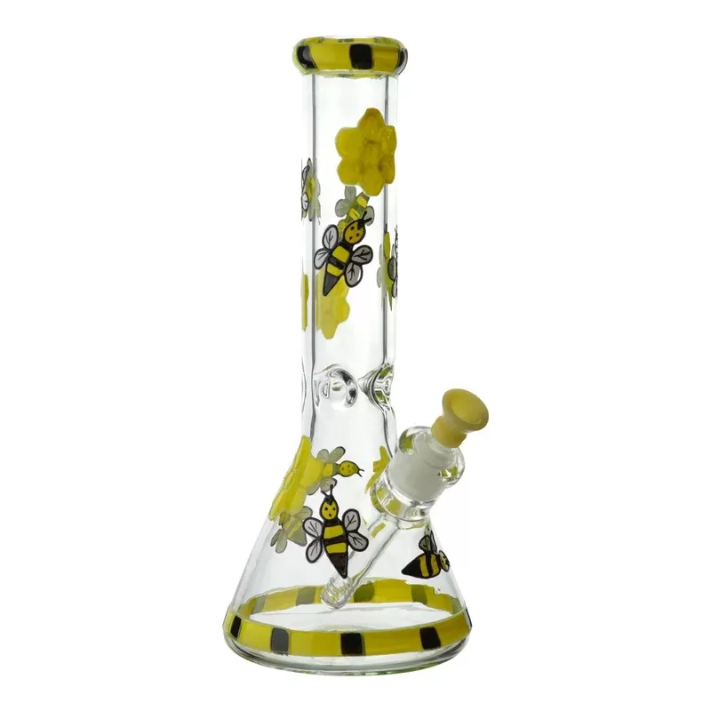 Glowing Honey Bee Beaker – 13in