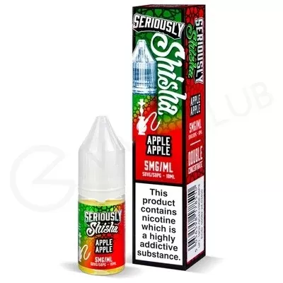 Apple Apple Nic Salt E-Liquid by Seriously Shisha - Ecigpremium
