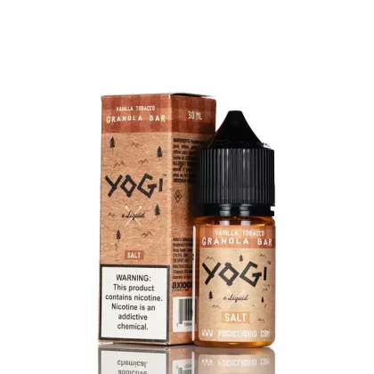 Yogi Salt Nic - Vanilla Tobacco Granola Bar - 30mL - 35mg