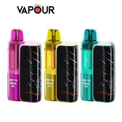 JNR P4 Stellarc 100K Vape Kit - Blueberry Red Raspberry / Blueberry Pomegranate Ice