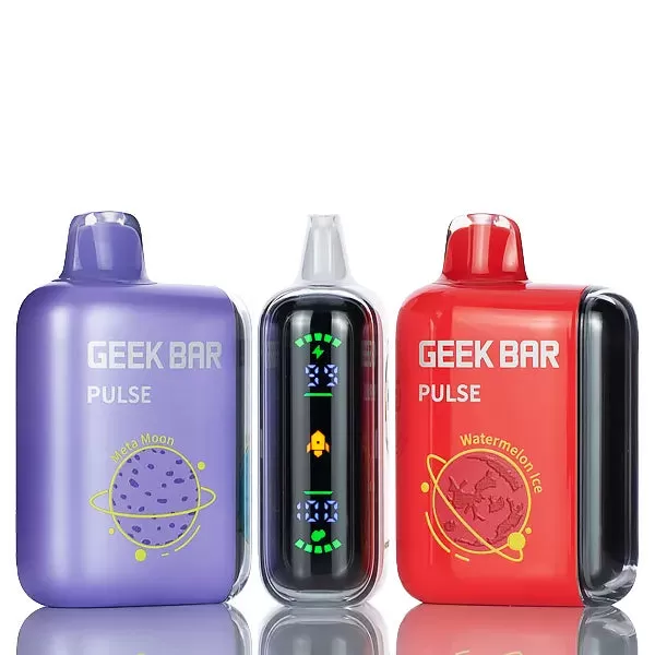 Geek Bar Pulse 15000 Puffs Dual Mesh Disposable Vape - 16ML - Orange Mint Savers