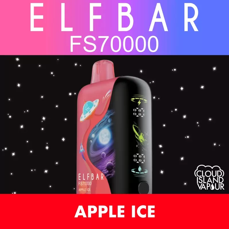 ELF BAR FS70K Disposable Vape – Apple Ice