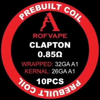 Rofvape Pre-built Clapton Coils