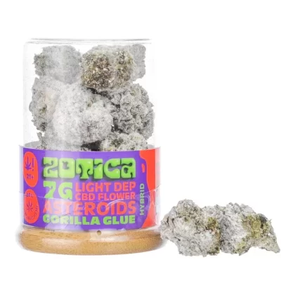 Zotica Delta 8 Gorilla Glue Asteroid Flower – 7g - Vape Store