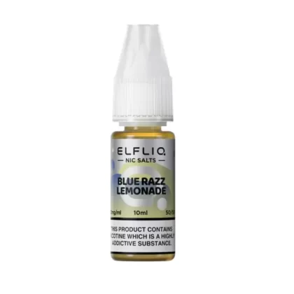 Elfliq Blue Razz Lemonade 10mg Salt Nicotine E Liquid - Vape Product, Vape Product