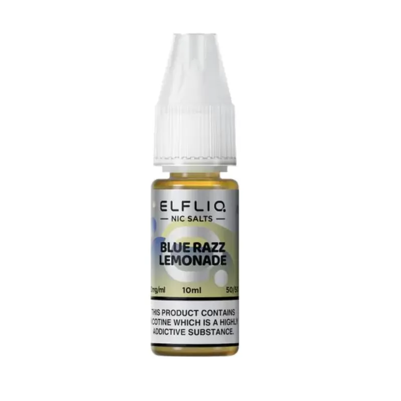 Elfliq Blue Razz Lemonade 10mg Salt Nicotine E Liquid - Vape Product, Vape Product