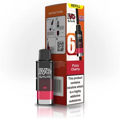 IVG SAVR Fizzy Cherry Refill - Ejuicewarehouse